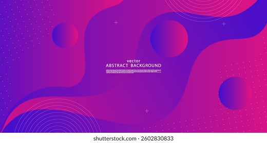 Dark pink and blue gradient dynamic abstract vector background with shadow, and simple design. Creative premium gradient. Smart design 3d cover of business design. Eps10 vector