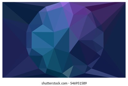 Dark Pink Blue Pattern. Seamless triangular template. Geometric sample. Repeating routine with triangle shapes. Seamless texture for your design. Pattern can be used for background.