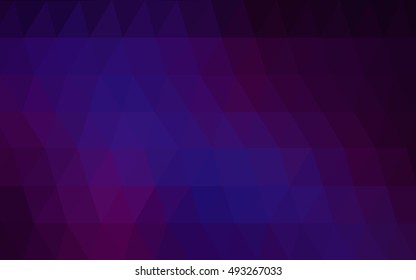 Dark pink, blue polygonal background. A sample with polygonal shapes. The polygonal design can be used for your web site.