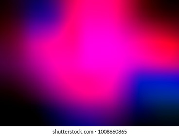 Dark Pink, Blue vector abstract blurred template. Creative illustration in halftone style with gradient. Brand-new design for your business.