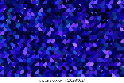 Dark Pink, Blue vector abstract pattern with circles. Geometry template for your business design. Background with colored spheres.