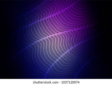 Dark Pink, Blue vector abstract doodle pattern. Glitter abstract illustration with doodles and Zen tangles. The template can be used as a background for cell phones.