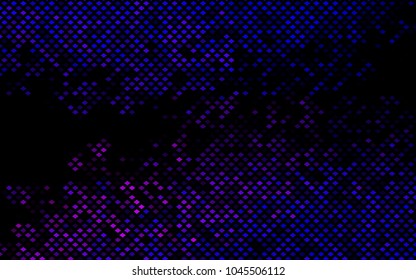 Dark Pink, Blue vector abstract textured polygonal background. Blurry rectangular design. The pattern with repeating rectangles can be used for background.