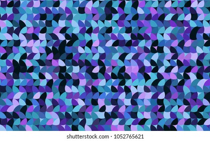 Dark Pink, Blue vector abstract pattern with circles. Geometry template for your business design. Background with colored spheres.
