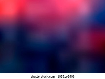 Dark Pink, Blue vector abstract blurred template. A vague abstract illustration with gradient. A completely new template for your business design.