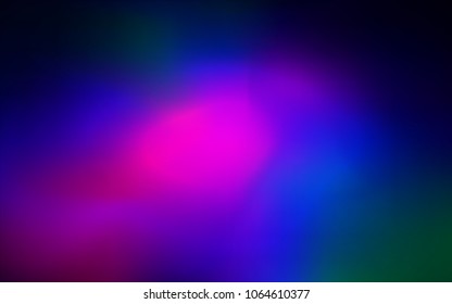 Dark Pink, Blue vector abstract blurred background. Glitter abstract illustration with an elegant design. A completely new template for your business design.