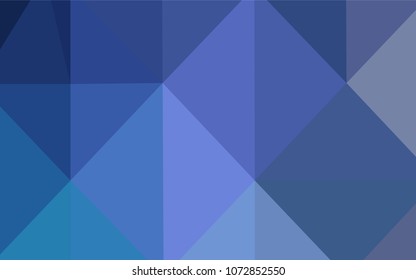 Dark Pink, Blue vector abstract mosaic backdrop. Polygonal abstract illustration with gradient. Triangular pattern for your business design.