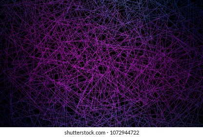 Dark Pink, Blue vector abstract colorful background, which consist of triangles. Pattern with colored triangles on white background.
