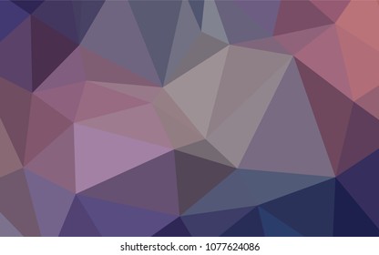 Dark Pink, Blue vector abstract mosaic backdrop. Colorful illustration in abstract style with gradient. That new template can be used for your brand book.