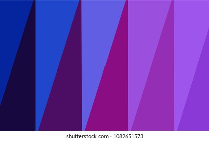 Dark Pink, Blue vector abstract polygonal background. Colorful abstract illustration with gradient. The template for cell phone's backgrounds.
