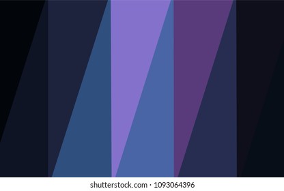 Dark Pink, Blue vector abstract polygonal background. Polygonal abstract illustration with gradient. Brand-new style for your business design.