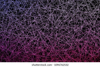 Dark Pink, Blue vector abstract colorful background, which consist of triangles. Pattern with colored triangles on white background.