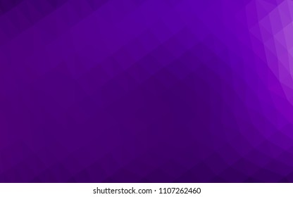 Dark Pink, Blue vector abstract polygonal background. Colorful abstract illustration with gradient. The polygonal design can be used for your web site.
