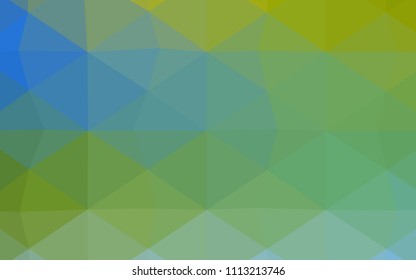Dark Pink, Blue vector abstract mosaic backdrop. Shining colored illustration in a new style. A completely new design for your business.