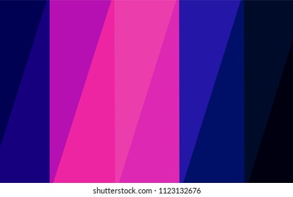 Dark Pink, Blue vector abstract polygonal template. Elegant bright polygonal illustration with gradient. Brand-new style for your business design.