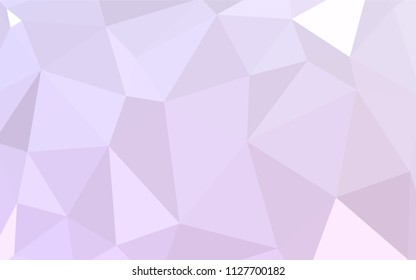 Dark Pink, Blue vector abstract polygonal template. Modern abstract illustration with triangles. Polygonal design for your web site.