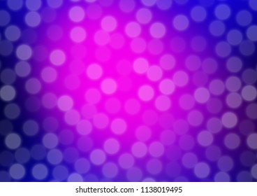 Dark Pink, Blue vector abstract blurred template. A vague abstract illustration with gradient. A new texture for your design.