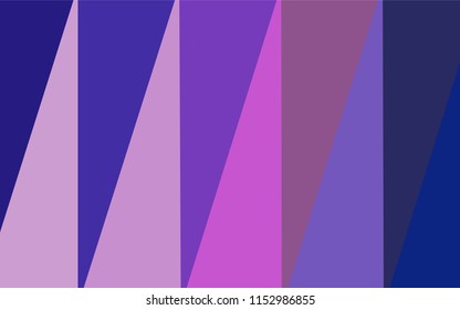 Dark Pink, Blue vector abstract mosaic backdrop. Elegant bright polygonal illustration with gradient. Brand-new style for your business design.