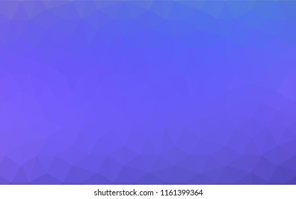 Dark Pink, Blue vector abstract mosaic pattern. Modern abstract illustration with triangles. New template for your brand book.