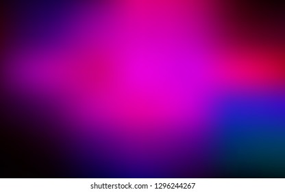 Dark Pink, Blue vector abstract layout. Glitter abstract illustration with gradient design. Smart design for your work.