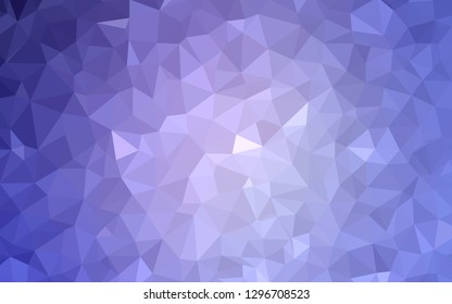 Dark Pink, Blue vector abstract mosaic backdrop. Modern abstract illustration with triangles. A new texture for your web site.