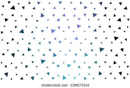 Dark Pink, Blue vector  abstract polygonal pattern. Polygonal abstract illustration with gradient. Polygonal design for your web site.