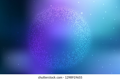 Dark Pink, Blue vector abstract bright pattern. A completely new colored illustration in blur style. New style for your business design.