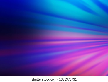 Dark Pink, Blue vector abstract bright template. Creative illustration in halftone style with gradient. The elegant pattern for brand book.