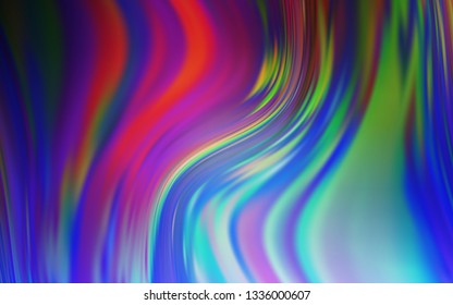 Dark Pink, Blue vector abstract bright template. New colored illustration in blur style with gradient. The best blurred design for your business.