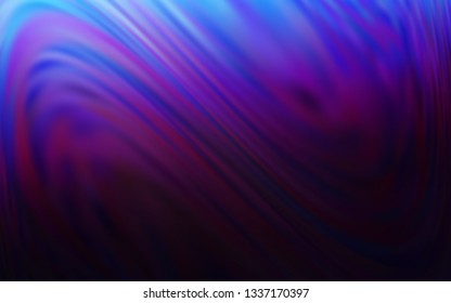 Dark Pink, Blue vector abstract blurred layout. A completely new colored illustration in blur style. New way of your design.