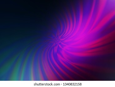 Dark Pink, Blue vector abstract blurred pattern. An elegant bright illustration with gradient. The blurred design can be used for your web site.