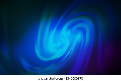Dark Pink, Blue vector abstract bright template. Creative illustration in halftone style with gradient. New style for your business design.
