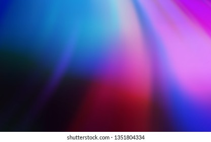Dark Pink, Blue vector abstract bright template. Colorful abstract illustration with gradient. Smart design for your work.