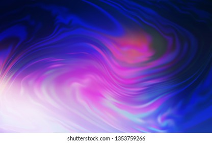 Dark Pink, Blue vector abstract blurred background. Abstract colorful illustration with gradient. New style for your business design.
