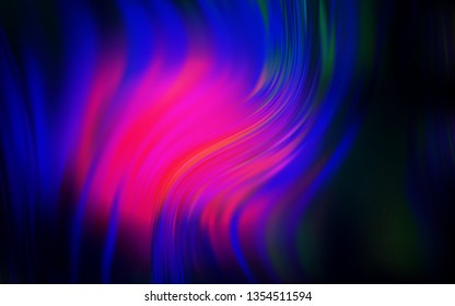 Dark Pink, Blue vector abstract bright texture. New colored illustration in blur style with gradient. Smart design for your work.