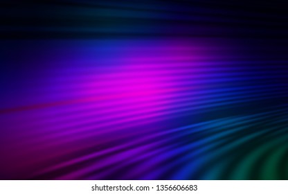 Dark Pink, Blue vector abstract blurred layout. Creative illustration in halftone style with gradient. Elegant background for a brand book.