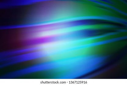Dark Pink, Blue vector abstract blurred background. Glitter abstract illustration with gradient design. New style for your business design.