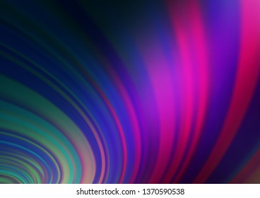 Dark Pink, Blue vector abstract bokeh pattern. Glitter abstract illustration with an elegant design. A new texture for your design.