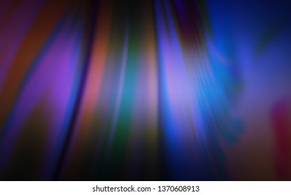 Dark Pink, Blue vector abstract bright template. Creative illustration in halftone style with gradient. New way of your design.