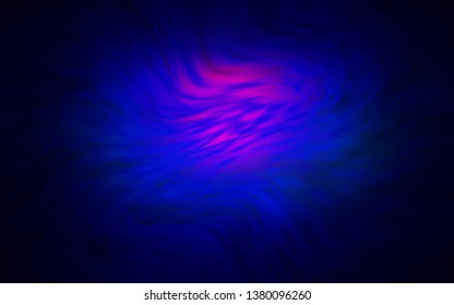 Dark Pink, Blue vector abstract bright texture. Glitter abstract illustration with gradient design. Background for designs.