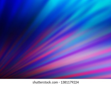 Dark Pink, Blue vector abstract blurred background. A completely new color illustration in a bokeh style. The blurred design can be used for your web site.