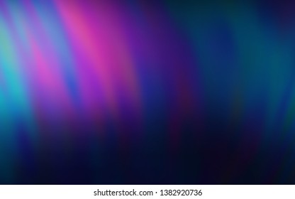 Dark Pink, Blue vector abstract bright template. Glitter abstract illustration with gradient design. New design for your business.