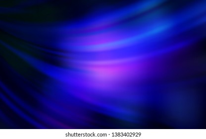 Dark Pink, Blue vector abstract blurred layout. Glitter abstract illustration with gradient design. Smart design for your work.