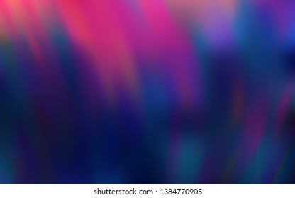 Dark Pink, Blue vector abstract bright texture. Colorful illustration in abstract style with gradient. New way of your design.