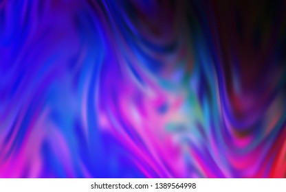 Dark Pink, Blue vector abstract blurred layout. An elegant bright illustration with gradient. Smart design for your work.