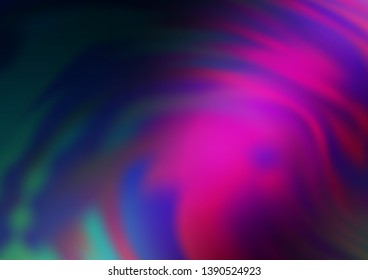 Dark Pink, Blue vector abstract blurred template. Glitter abstract illustration with an elegant design. The elegant pattern for brand book.