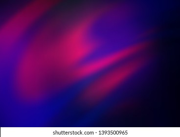 Dark Pink, Blue vector abstract bokeh pattern. A completely new color illustration in a bokeh style. A completely new template for your design.