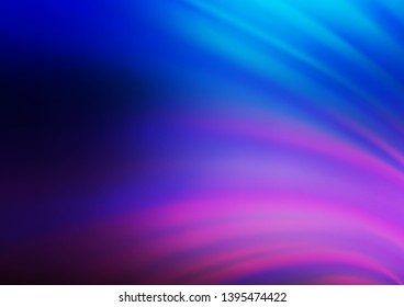 Dark Pink, Blue vector abstract bright template. Colorful illustration in blurry style with gradient. A completely new template for your design.