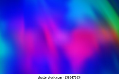 Dark Pink, Blue vector abstract bright texture. Modern abstract illustration with gradient. New style design for your brand book.