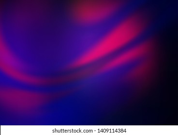 Dark Pink, Blue vector abstract blurred template. An elegant bright illustration with gradient. Brand new style for your business design.